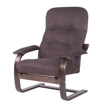 Кресло Онега темно-коричневого цвета