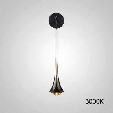 Настенный светильник CAI WALL Black 3000К
