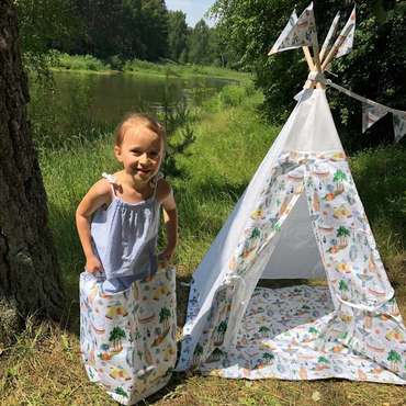Стеганый игровой коврик Native Party