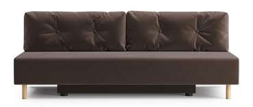 Диван-кровать Эмми коричневого цвета