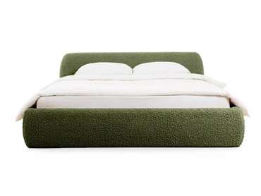 Кровать Sintra 160х200 зеленого цвета без подъемного механизма 