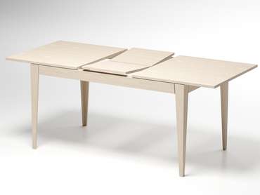 Раскладной обеденный стол Lemar белого цвета