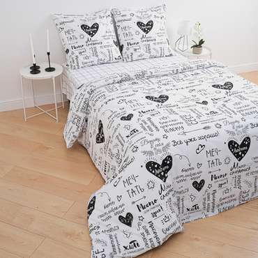 КПБ 'Традиция' 2,0 спальный, поплин, 100% хлопок, пл. 118 гр./кв.м., 'Мантра'