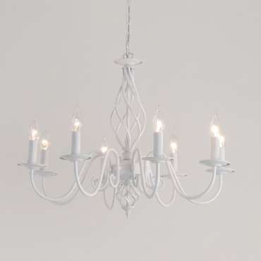 Citilux Ровена CL427180 Люстра с абажурами Белая