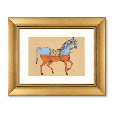 Набор из двух картин Indian horse 1820 г.
