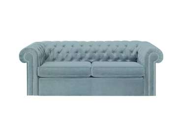 Диван-кровать Chesterfield бирюзового цвета