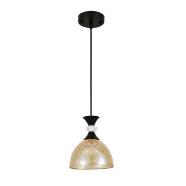 Подвесной светильник Escada 1112/1S E14*40W Black/Amber