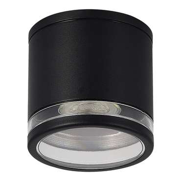 Светильник уличный потолочный ST-Luce черный/белый GU10 1*50W TUBO