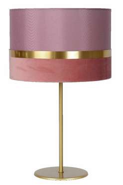 Настольная лампа Extravaganza Tusse 10509/81/66 (ткань, цвет розовый)