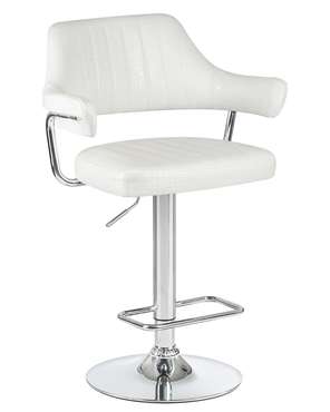 Стул барный Charly белого цвета