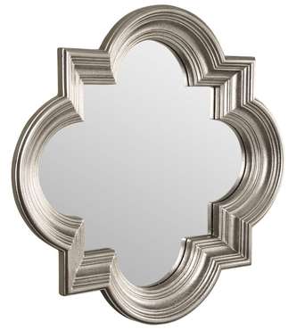 Настенное Зеркало в раме Morocco Silver 