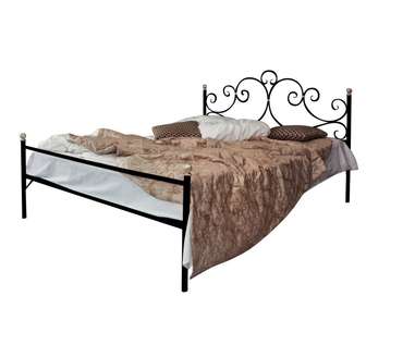 Кровать Флоренция 180х200 черного цвета 