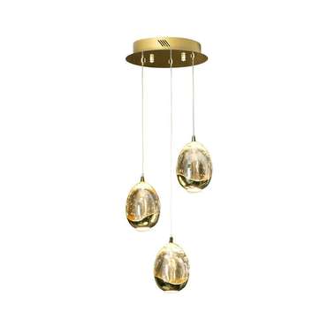 Люстра Rocio LED 3L ?25 золотая