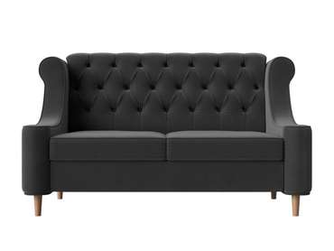 Прямой диван Бронкс серого цвета