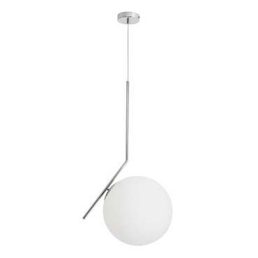Подвесной светильник Bolla-Unica белого цвета