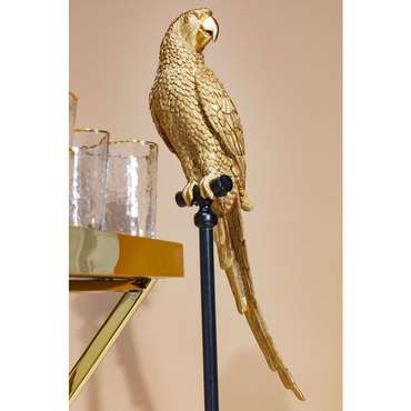 Предмет декоративный Parrot золотого цвета