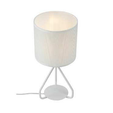 Настольная лампа V2899-0/1L (ткань, цвет белый)