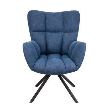 Поворотное кресло Colorado темно-синего цвета
