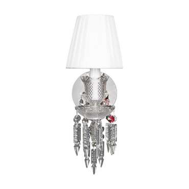 Бра Zenith 10210/1W White (ткань, цвет белый)