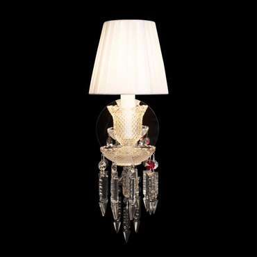 Бра Zenith 10210/1W White (ткань, цвет белый)