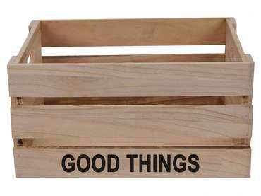 Ящик декоративный Good Things L бежевого цвета