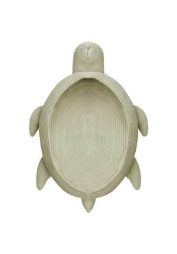 Корзина Мама Черепаха бежевого цвета