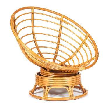 Кресло-качалка Papasan Honey светло-коричневого цвета