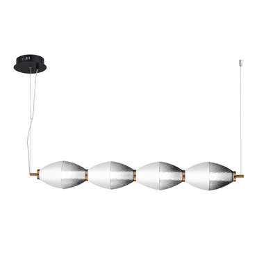 Светильник подвесной ST-Luce Черный/Белый, Дымчатый LED 1*28W 3000K ICE