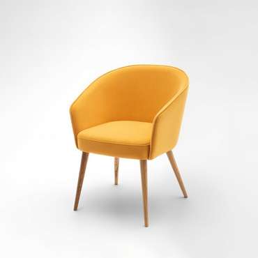 Стул Loft L01 желтого цвета