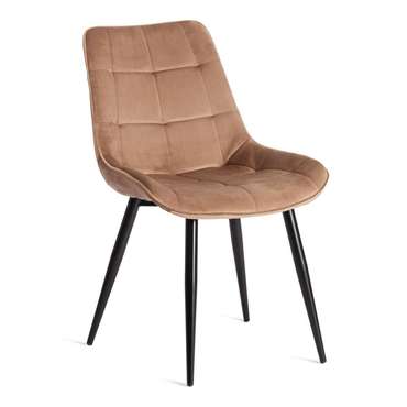 Набор из четырех стульев Abruzzo светло-коричневого цвета