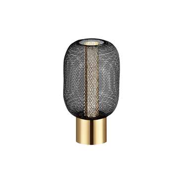 Настольная лампа Micron черный / золотой