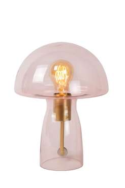 Настольная лампа Fungo 10514/01/66 (стекло, цвет розовый)