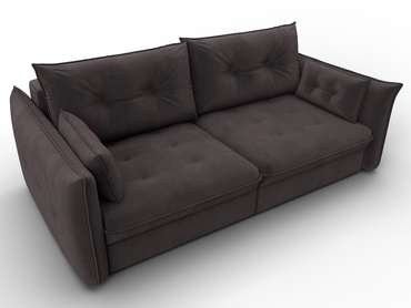 Диван-кровать Лига-100 темно-коричневого цвета
