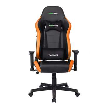 Игровое компьютерное кресло Astral черно-оранжевого цвета