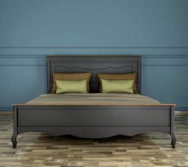 Дизайнерская кровать Leontina Black 180х200 