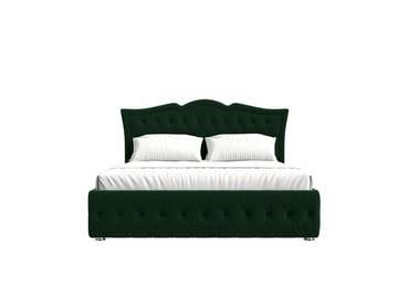 Кровать Герда 180х200 зеленого цвета с подъемным механизмом