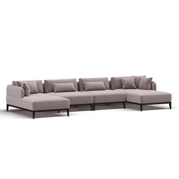 Модульный диван Wind Sectional бежевого цвета
