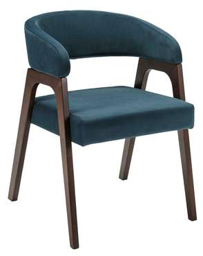 Стул-кресло Baxter сине-коричневого цвета