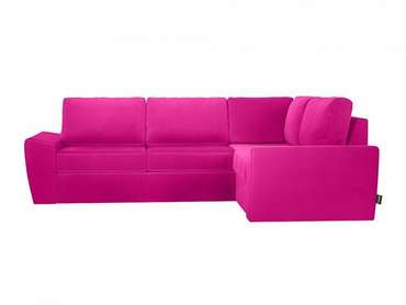 Угловой диван-кровать Peterhof розового цвета