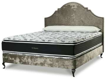 Кровать Charlotte Base 160х200 серого цвета