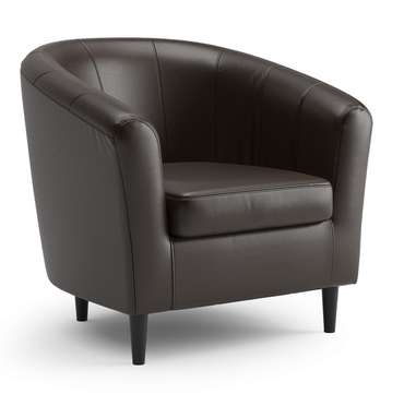 Кресло Веста Pegas темно-коричневого цвета