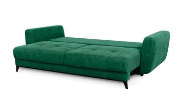 Диван-кровать Бербери Лайт 150х200 темно-зеленого цвета
