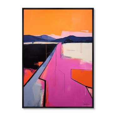 Репродукция картины Landscape collection, Lines of the heat, No 2, 2024г.