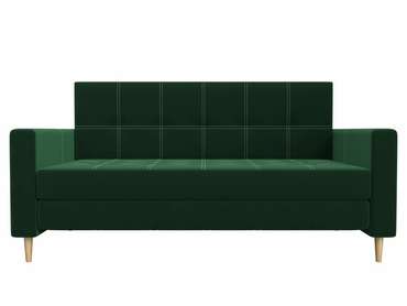 Диван-кровать Лига 038 темно-зеленого цвета