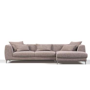 Угловой диван Elegant бежевого цвета