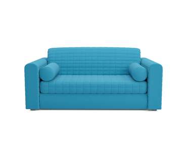 Диван-кровать Барон 5 голубого цвета