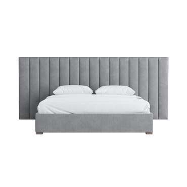 Кровать с подъемным механизмом Maxwell 160х200 серого цвета