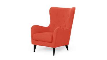 Кресло Бирмингем красного цвета