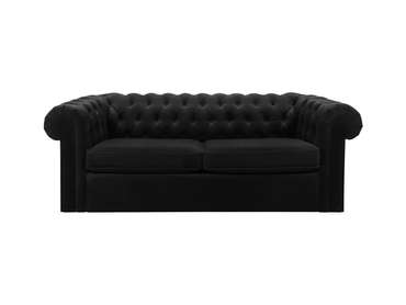 Диван Chesterfield черного цвета