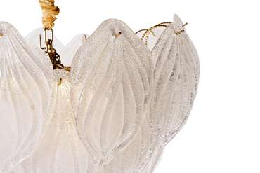 Люстра подвесная Swan из стекла